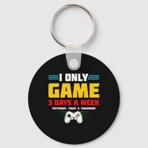 Video Game Player - Video Gamer - Gamer Meme - Fun Keychain