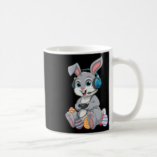 Video Gamer Bunny Egg Gaming Boys Men Kids Happy E Coffee Mug