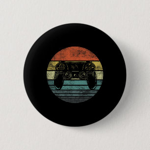 Video Gamer Gifts Funny Retro Video Game Controlle 2 Inch Round Button