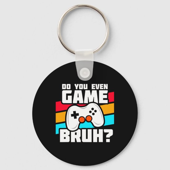 Video Gamer - Pc Console Gaming - Funny Video Game Keychain (Front)