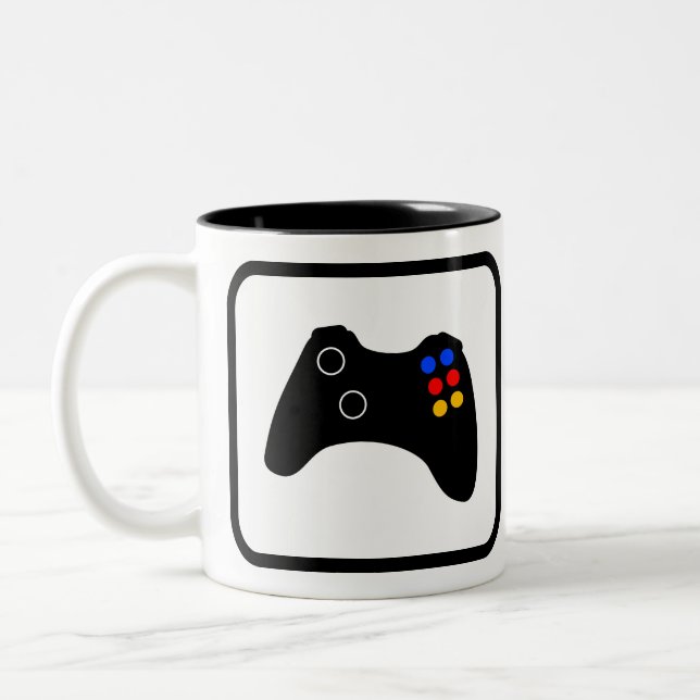 Video Gamer Pro Two-Tone Coffee Mug (Left)