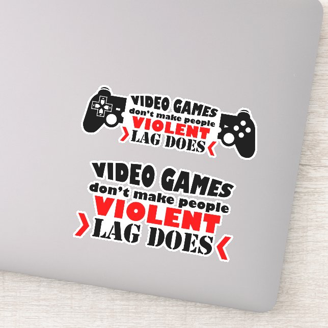 Video games don't make people violent lag does (Detail)