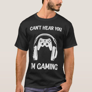 video games gamer tee for console gaming fans