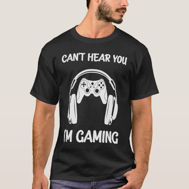 video games  gamer tee for console gaming fans (Front)