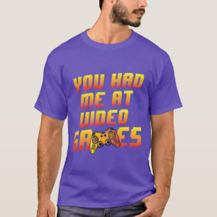 Video Games Gaming Controller Online Game arcade f T-Shirt