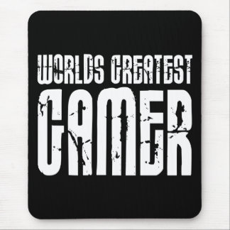 Video Games Gaming & Gamers Worlds Greatest Gamer Mouse Pad