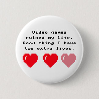 Video Games Geek 2 Inch Round Button