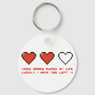 Video Games Keychain