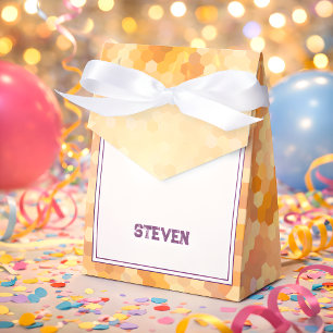 Video games kids birthday favor box