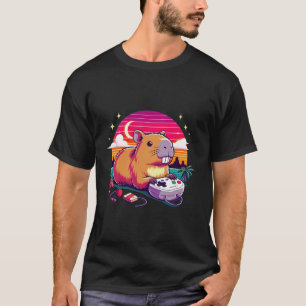 Video Games Lover Capybara Funny Video Games Capyb T-Shirt