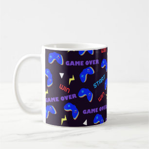Video Games Pattern Coffee Mug