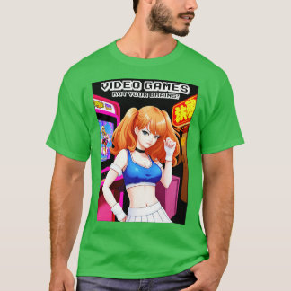 Video games rot your brains 70 T-Shirt