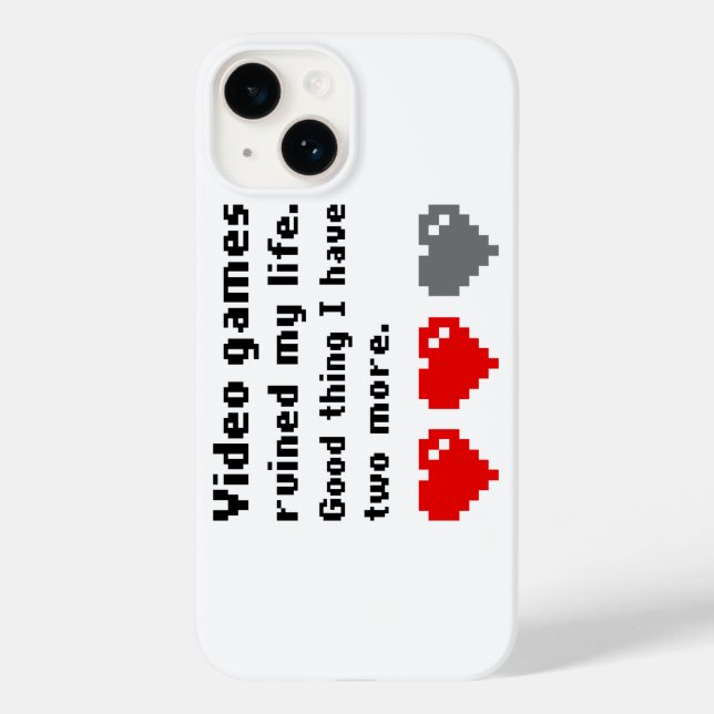 Video games ruined my life Case-Mate iPhone case (Back)
