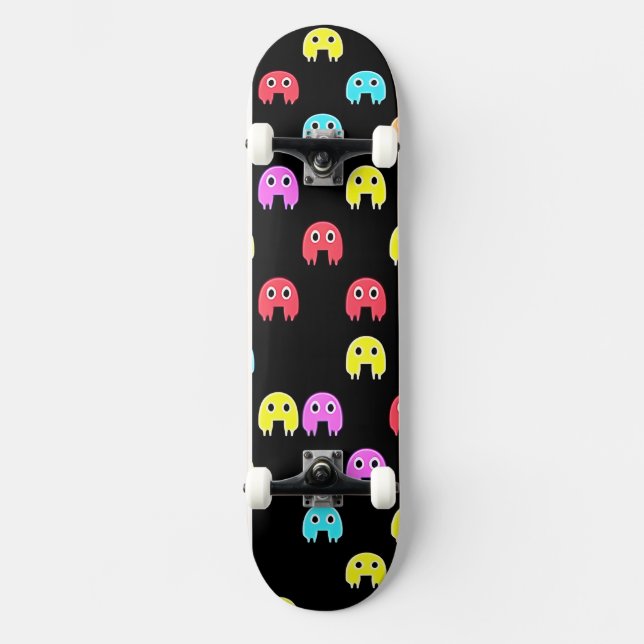 Video Games Skateboard By Claire Firley  (Front)