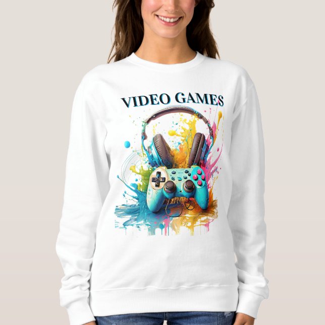Video Games Sweatshirt (Front)