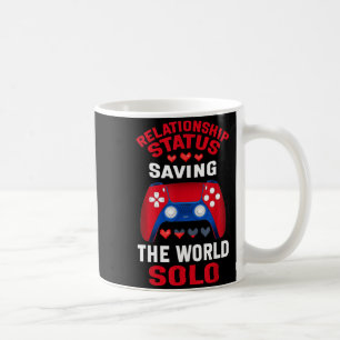 Video Games Valentines Day Gamer Gaming  Coffee Mug