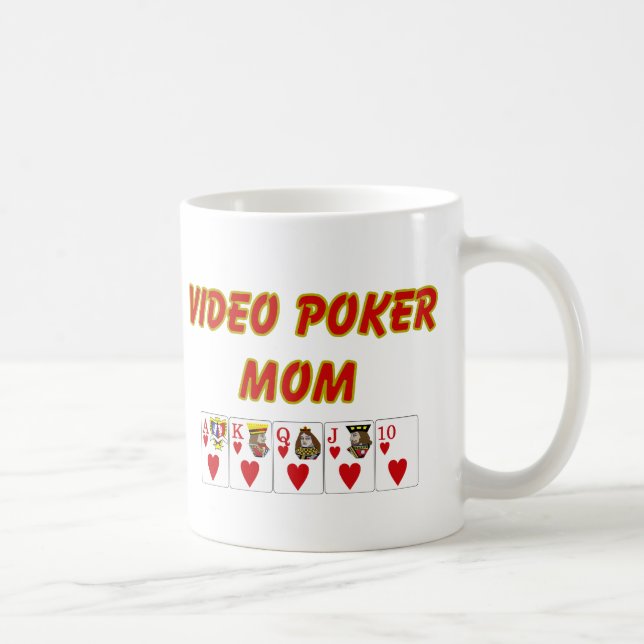 Video Poker ;Video poker Mom Coffee Mug (Right)