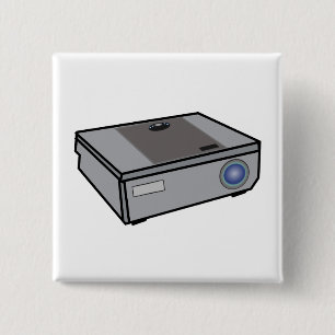 Video projector 2 inch square button
