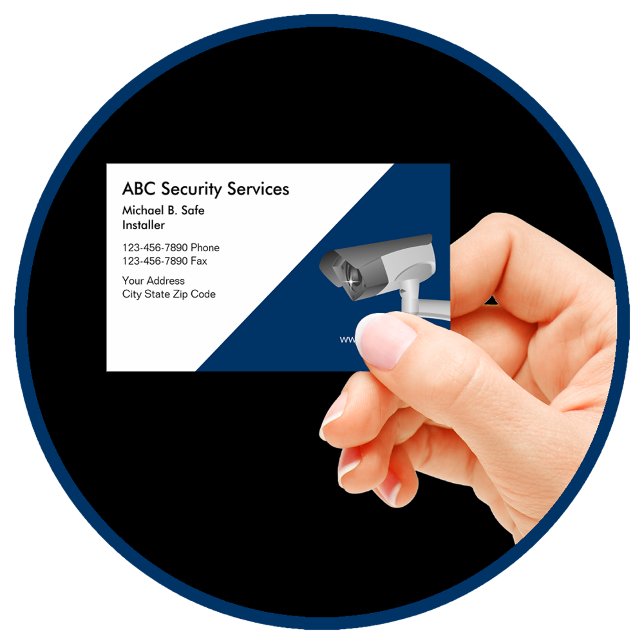 Video Security Business Cards (Creator Uploaded)