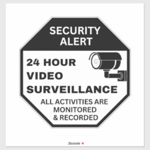 Video Surveillance Signs,Business CCTV Security 