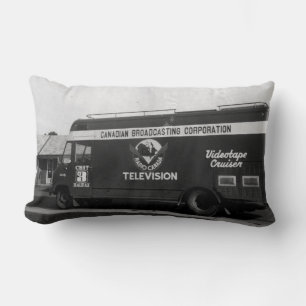 Video Tape Mobile Unit Lumbar Pillow