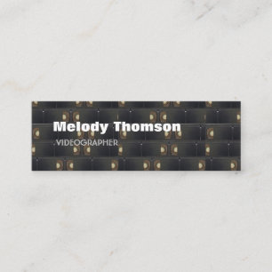 Videographer Business Cards