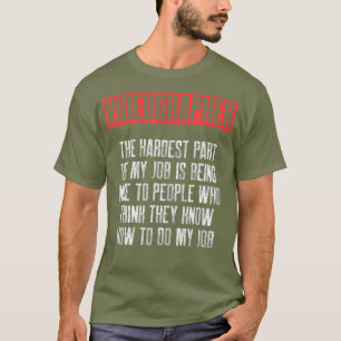 Videographer People Videography Filmmaker Gift T-Shirt