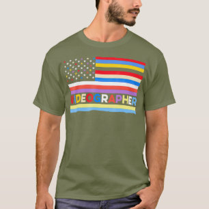 Videographer Practice Videography Filmmaker Gift T-Shirt