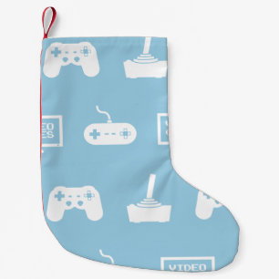Videos Games Themed Gaming Design Video Game Gamer Small Christmas Stocking