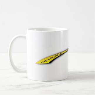 Vie dans la tasse de bannière de tiret - avec la