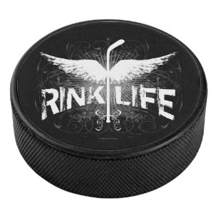 Vie de patinoire de hockey