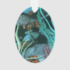 Vie marine tropicale de poissons de Noël de récif