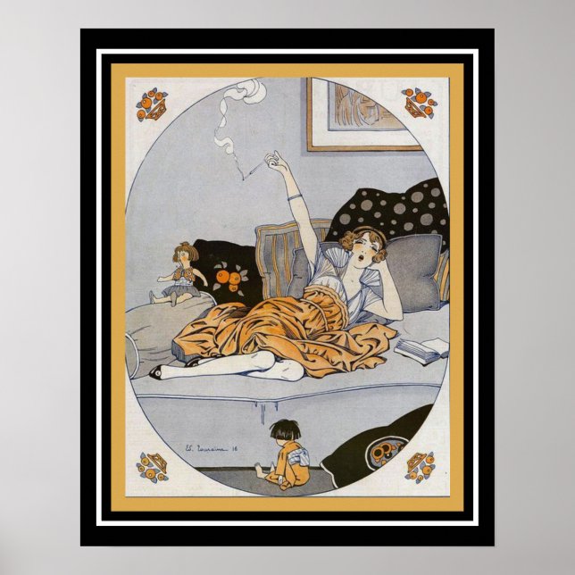 Vie Parisenne Art Déco "Penelope" (Devant)