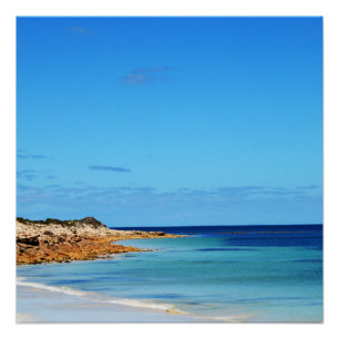 Vie Plage Est Vie Amusante, Poster Glosseux