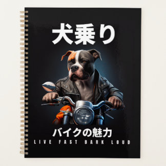 Vie Rapide Bark Loud - Pitbull équitation Motorbik