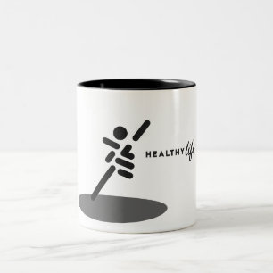 Vie saine Marque corporative Café Mug