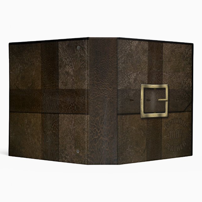 Vieil effet en cuir 2" classeur (Arrière-plan)