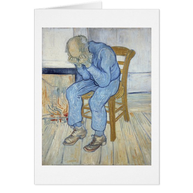 Vieil homme de Vincent van Gogh | dans la peine (Devant)