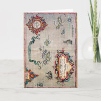 Vieille carte des Açores - exploration vintage de