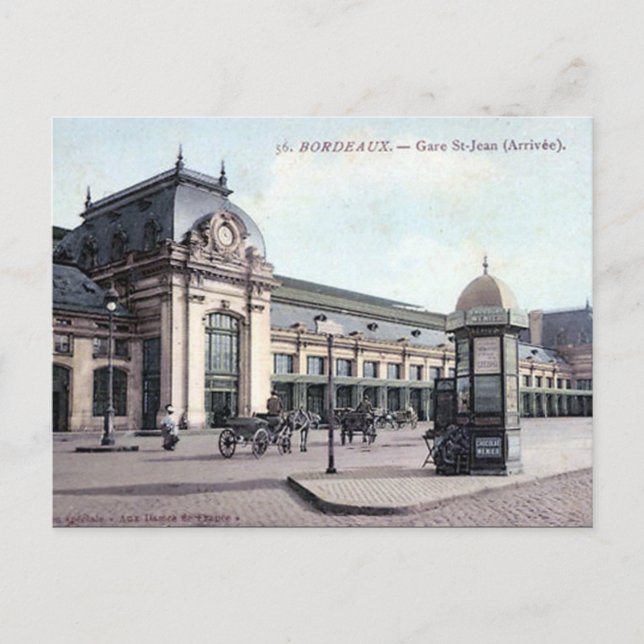 Vieille carte postale - Bordeaux, France (Devant)