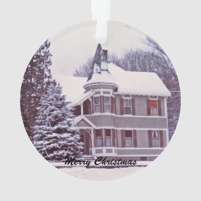 Vieille Chambre victorienne à Noël (dos)