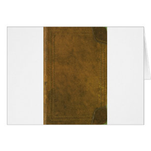 vieille couverture de livre en cuir