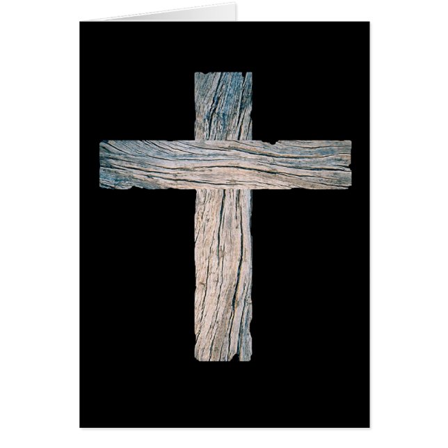 Vieille croix en bois (Devant)