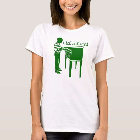 Vieille école t-shirt