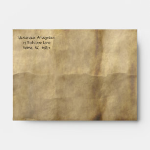 Vieille enveloppe du papier A6