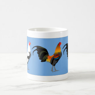 Vieille tasse anglaise de volaille de jeu d'Oxford