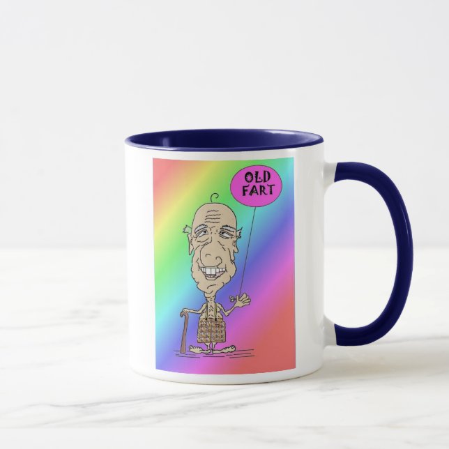 VIEILLE TASSE DE CAFÉ DRÔLE DE PET (Droite)