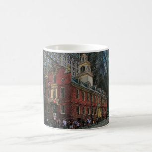 Vieille tasse de Chambre d'état