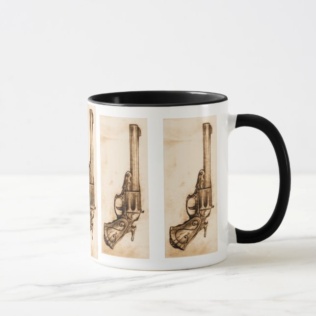 Vieille tasse de revolver (Droite)