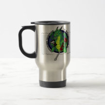 "Vieille" tasse de voyage de conception (R. Hand)